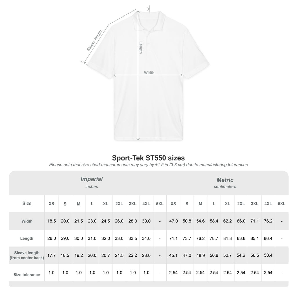 CrewServe Polo Shirt — Moisture-Wicking Performance Collared Tee