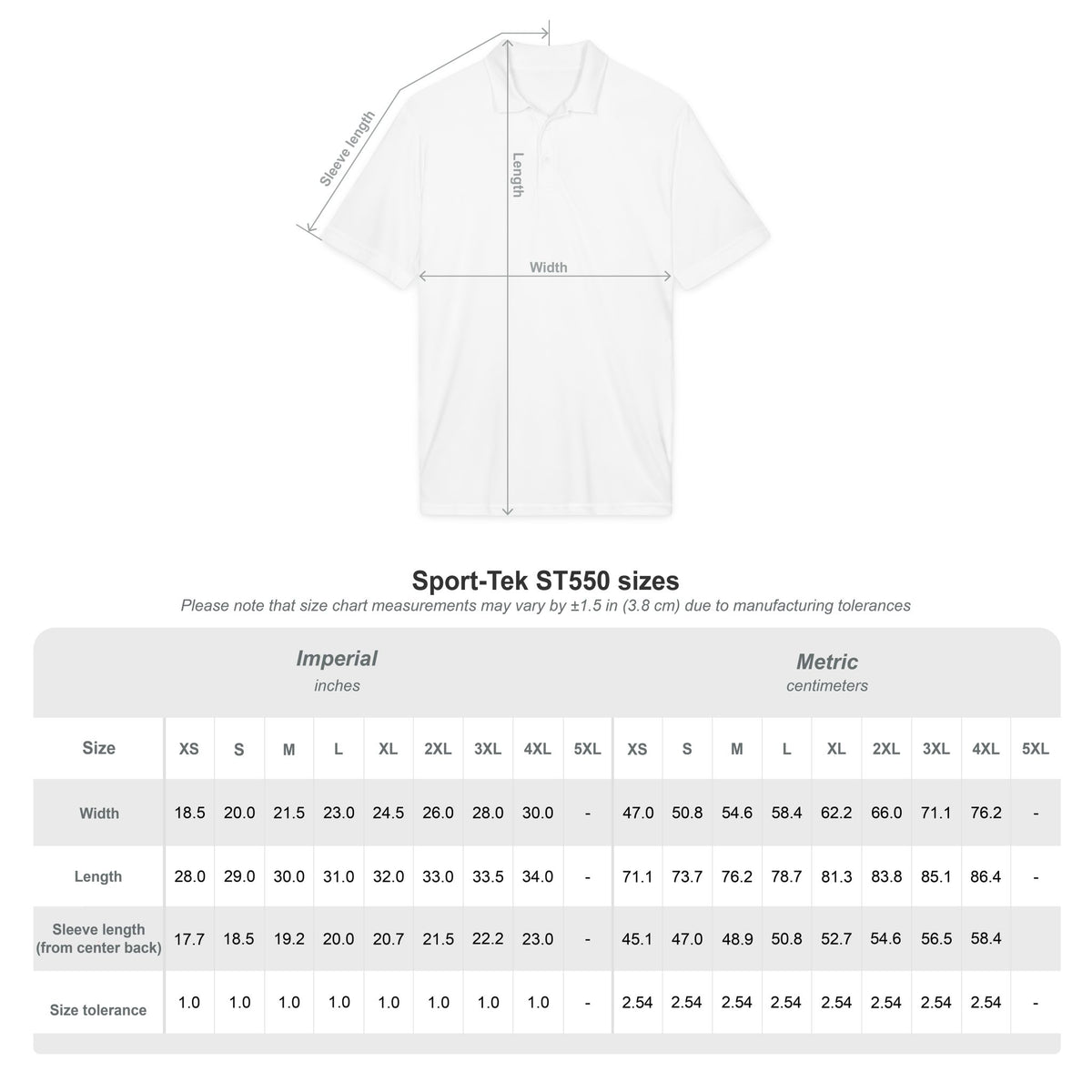 CrewServe Polo Shirt — Moisture-Wicking Performance Collared Tee