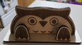 Wooden Owl Glasses Holder | Eyeglass Stand | Nightstand Organizer | Cute Desk Decor | Laser Engraved Wood