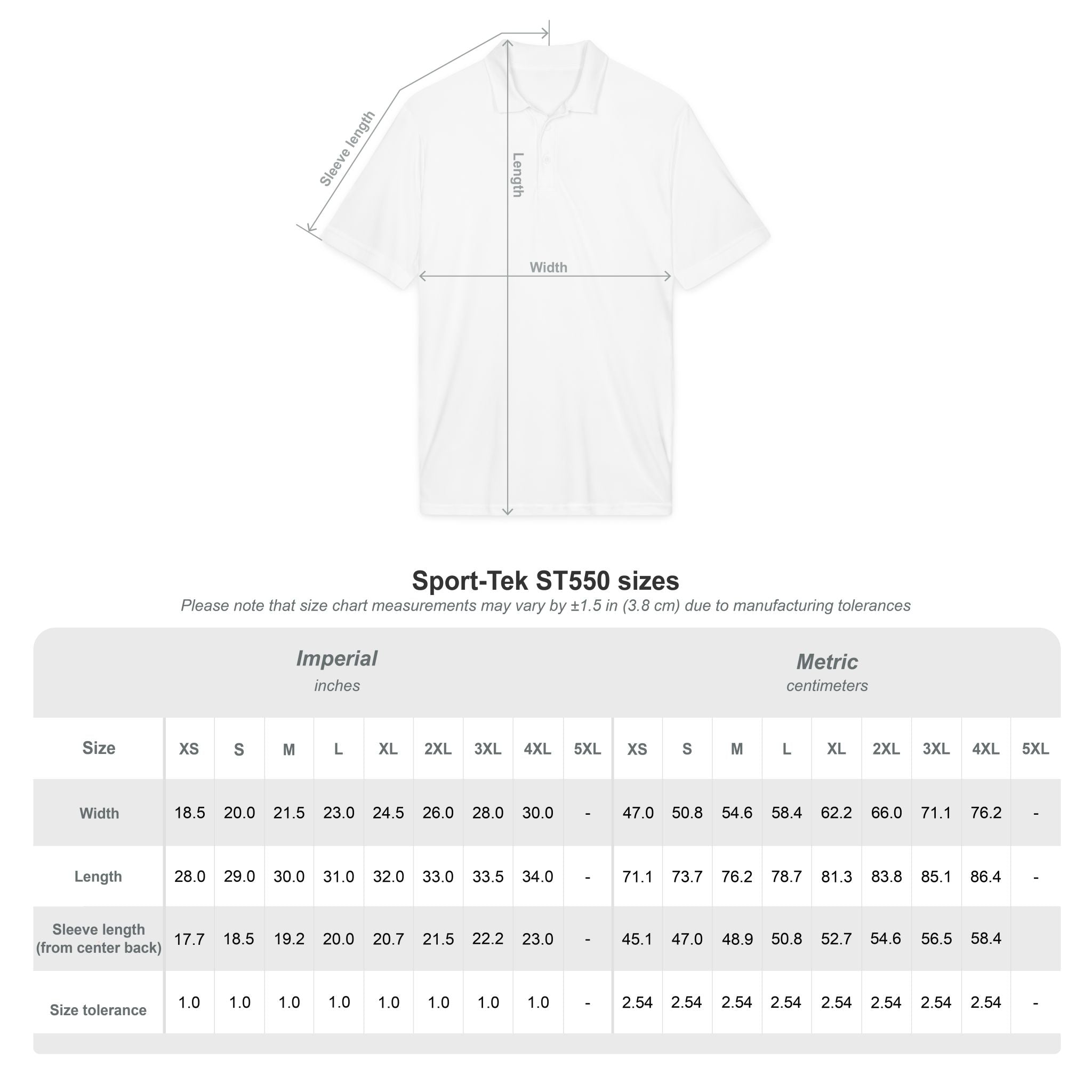 CrewServe Polo Shirt — Moisture-Wicking Performance Collared Tee