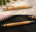 Engraved Bamboo Pens. Sassy Quote Pens. Funny Gift. Custom Engraved Pen